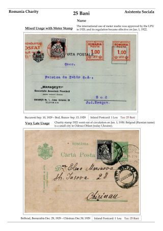 RUMUNSKO: VYDÁNÍ PRO CHARITU 1915-1931 – list 71