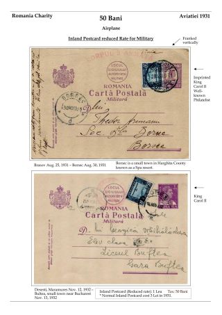 RUMUNSKO: VYDÁNÍ PRO CHARITU 1915-1931 – list 78