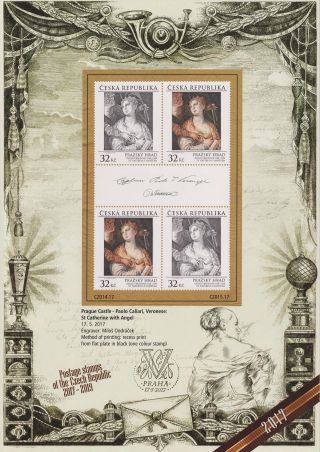 POŠTOVNÍ ZNÁMKY ČESKÉ REPUBLIKY 2017-2019 – list 4