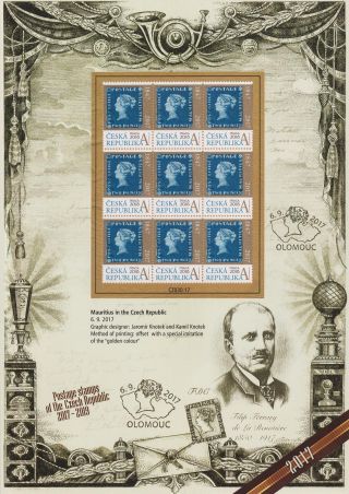 POŠTOVNÍ ZNÁMKY ČESKÉ REPUBLIKY 2017-2019 – list 6