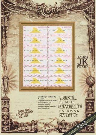 POŠTOVNÍ ZNÁMKY ČESKÉ REPUBLIKY 2017-2019 – list 14