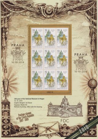 TSCHECHISCHE REPUBLIK: BRIEFMARKEN 2017-2019 – Blatt 17