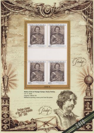 TSCHECHISCHE REPUBLIK: BRIEFMARKEN 2017-2019 – Blatt 19