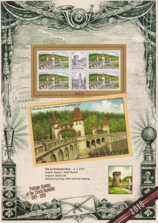TSCHECHISCHE REPUBLIK: BRIEFMARKEN 2017-2019 – Blatt 22