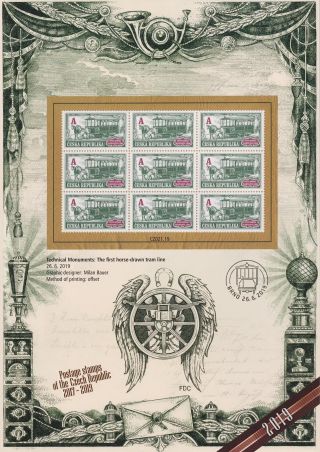 TSCHECHISCHE REPUBLIK: BRIEFMARKEN 2017-2019 – Blatt 27