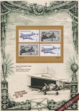 TSCHECHISCHE REPUBLIK: BRIEFMARKEN 2017-2019 – Blatt 29