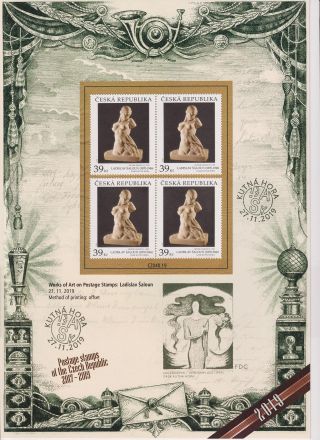 TSCHECHISCHE REPUBLIK: BRIEFMARKEN 2017-2019 – Blatt 32