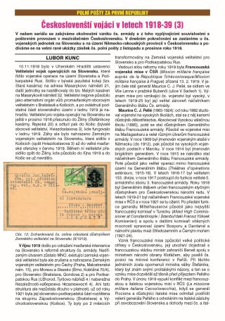 CZECHOSLOVAK SOLDIERS IN 1918-1939 – sheet 9