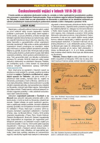 ČESKOSLOVENŠTÍ VOJÁCI V LETECH 1918-1939 – list 17