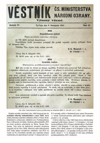 ČESKOSLOVENŠTÍ VOJÁCI V LETECH 1918-1939 – list 67
