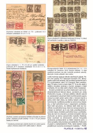ČESKOSLOVENSKO - ÚVOD KE SBÍRÁNÍ EMISE HRADČANY – list 4
