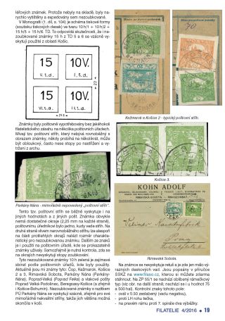 ČESKOSLOVENSKO - ÚVOD KE SBÍRÁNÍ EMISE HRADČANY – list 18