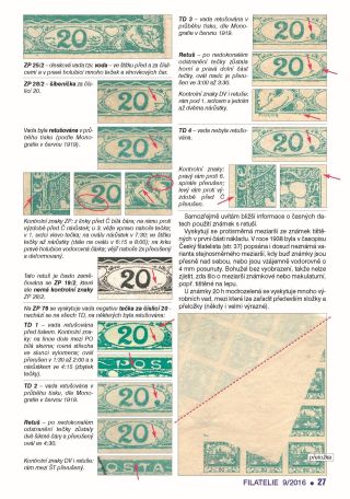 ČESKOSLOVENSKO - ÚVOD KE SBÍRÁNÍ EMISE HRADČANY – list 34