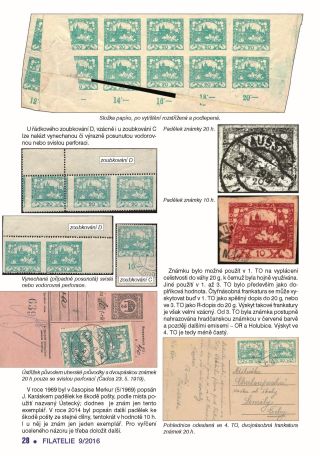 ČESKOSLOVENSKO - ÚVOD KE SBÍRÁNÍ EMISE HRADČANY – list 35