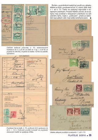 ČESKOSLOVENSKO - ÚVOD KE SBÍRÁNÍ EMISE HRADČANY – list 36