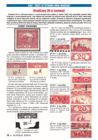 ČESKOSLOVENSKO - ÚVOD KE SBÍRÁNÍ EMISE HRADČANY – list 37