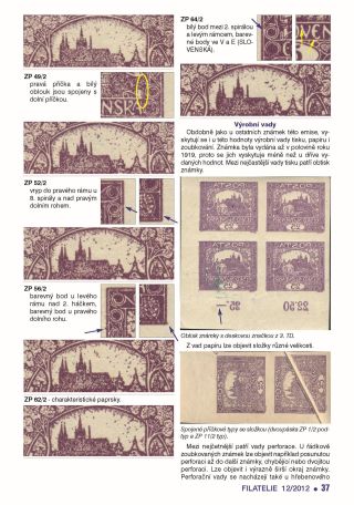 ČESKOSLOVENSKO - ÚVOD KE SBÍRÁNÍ EMISE HRADČANY – list 56