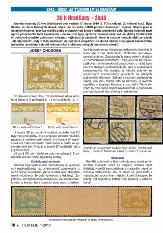 ČESKOSLOVENSKO - ÚVOD KE SBÍRÁNÍ EMISE HRADČANY – list 61