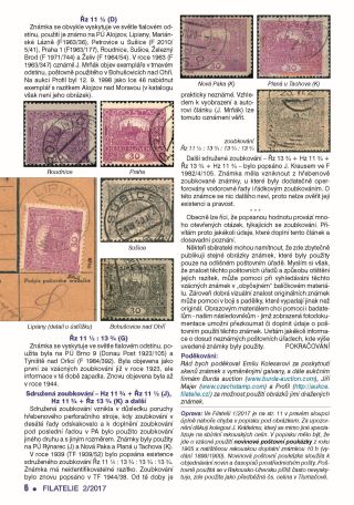 ČESKOSLOVENSKO - ÚVOD KE SBÍRÁNÍ EMISE HRADČANY – list 69
