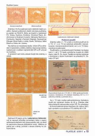 TSCHECHOSLOWAKEI - EINFÜHRUNG IN DAS HRADSCHIN-AUSGABE SAMMELN – Blatt 86