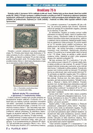 TSCHECHOSLOWAKEI - EINFÜHRUNG IN DAS HRADSCHIN-AUSGABE SAMMELN – Blatt 89