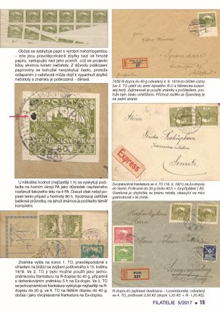 TSCHECHOSLOWAKEI - EINFÜHRUNG IN DAS HRADSCHIN-AUSGABE SAMMELN – Blatt 94