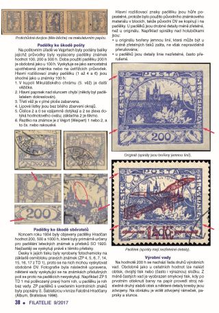 ČESKOSLOVENSKO - ÚVOD KE SBÍRÁNÍ EMISE HRADČANY – list 107