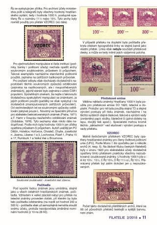 ČESKOSLOVENSKO - ÚVOD KE SBÍRÁNÍ EMISE HRADČANY – list 130