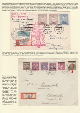 POSTAL TRAFFIC IN PROTECTORATE BOHEMIA AND MORAVIA 1939-1945 – sheet 11