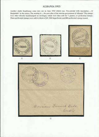 ALBANIA 1913-1945 – sheet 3