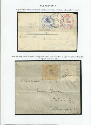 ALBANIA 1913-1945 – sheet 5