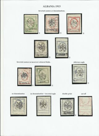 ALBANIA 1913-1945 – sheet 7
