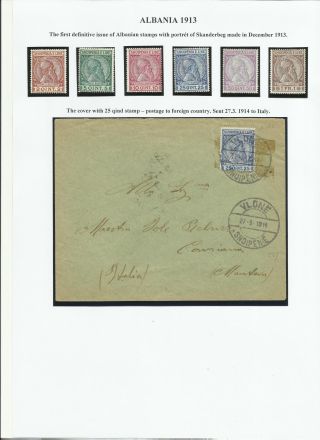 ALBANIA 1913-1945 – sheet 9