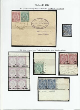 ALBANIA 1913-1945 – sheet 10