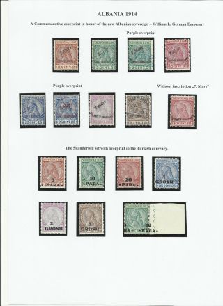 ALBANIA 1913-1945 – sheet 11