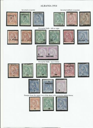 ALBANIA 1913-1945 – sheet 13