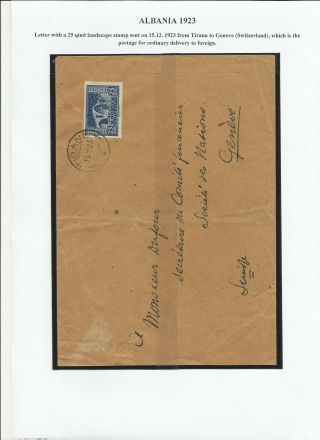 ALBÁNIE 1913-1945 – list 26