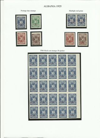 ALBANIEN 1913-1945 – Blatt 41