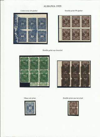 ALBANIEN 1913-1945 – Blatt 42