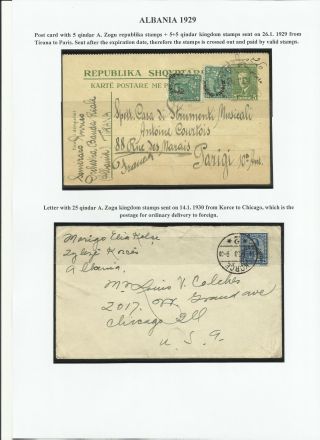 ALBANIEN 1913-1945 – Blatt 66