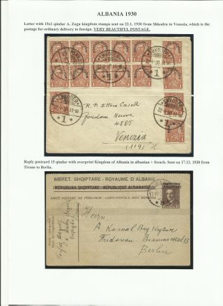 ALBANIEN 1913-1945 – Blatt 69