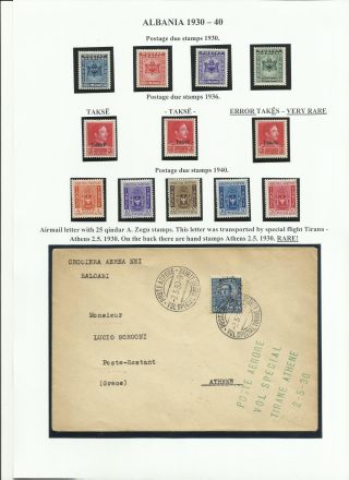 ALBANIEN 1913-1945 – Blatt 70