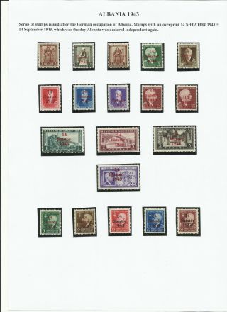 ALBANIEN 1913-1945 – Blatt 79