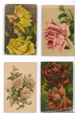 CATHERINE KLEIN - Roses on postcards – sheet 6