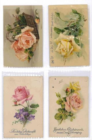 CATHERINE KLEIN - Roses on postcards – sheet 9