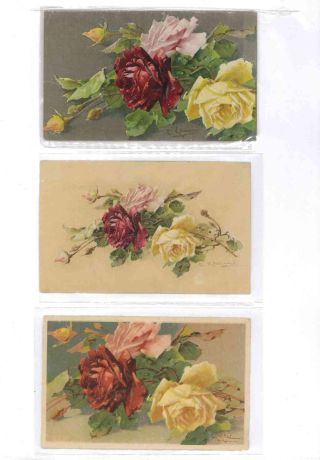CATHERINE KLEIN - Roses on postcards – sheet 11