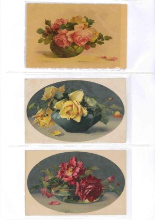 CATHERINE KLEIN - Roses on postcards – sheet 12