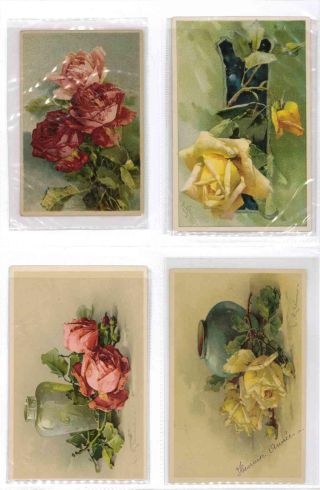CATHERINE KLEIN - Roses on postcards – sheet 13