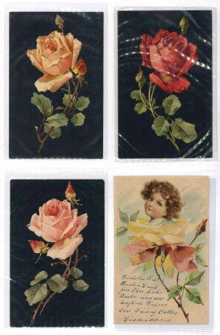 CATHERINE KLEIN - Roses on postcards – sheet 14
