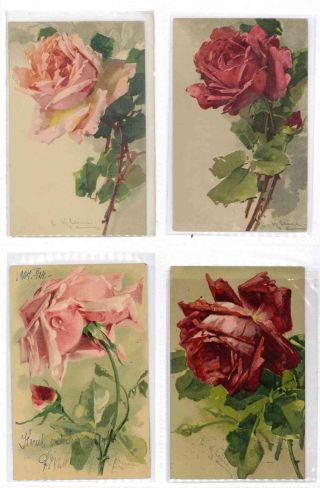 CATHERINE KLEIN - Roses on postcards – sheet 16